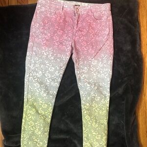 TopShop Moto ombré pants Size 8